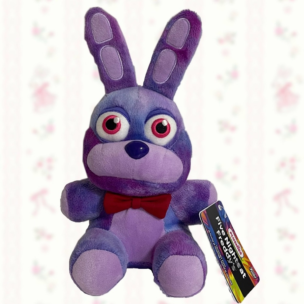Funko Five Nights at Freddy's Tie-Dye Bonnie Bunny Plush FNAF NWT